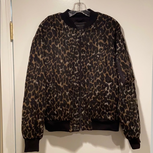 BCBGMaxAzria Jackets & Blazers - BCBGMaxAzria Brice Bomber
